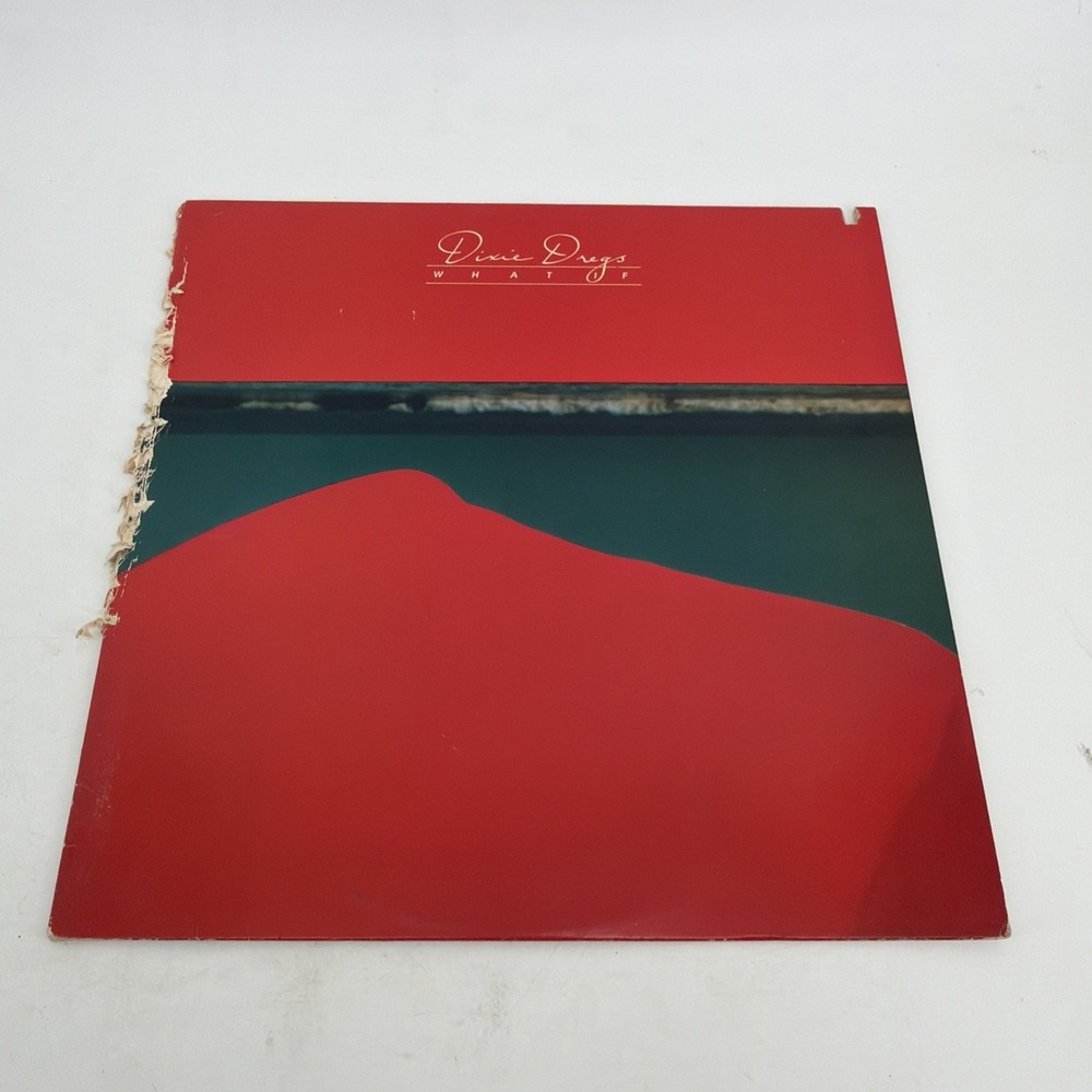 DIXIE DREGS What If Original PROMO LP from 1978 CAPRICORN CPN-0203 STEVE MORSE